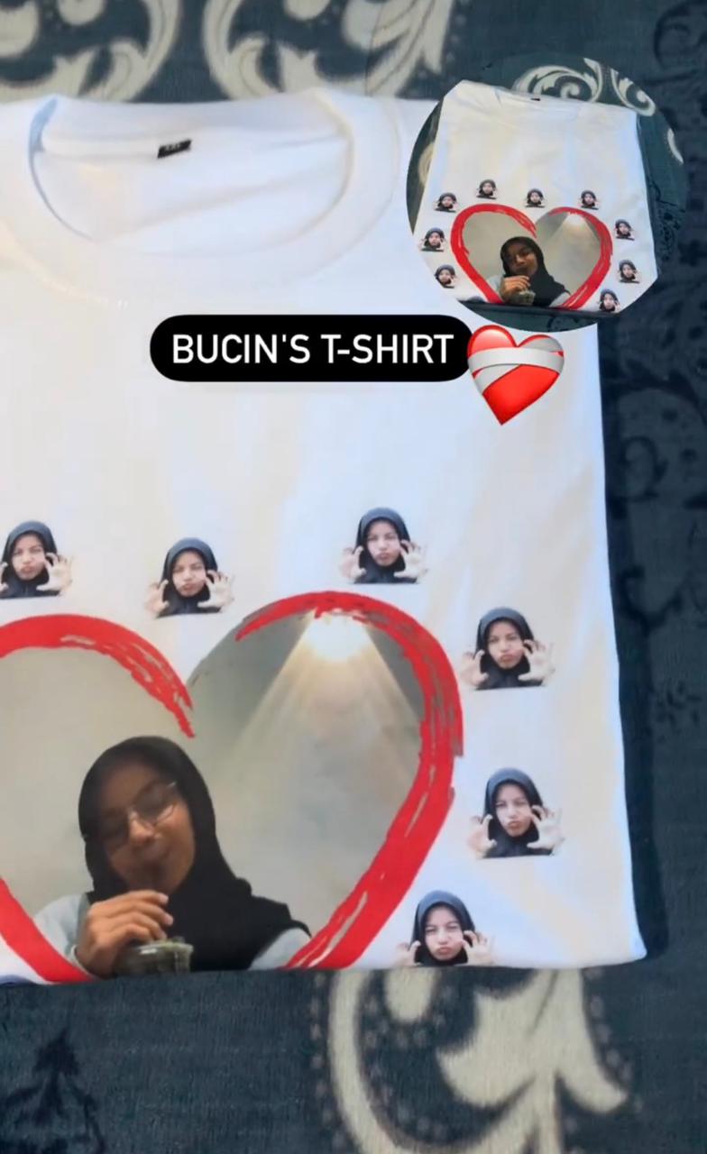 Hasil sablon kaos WW Sablon Digital